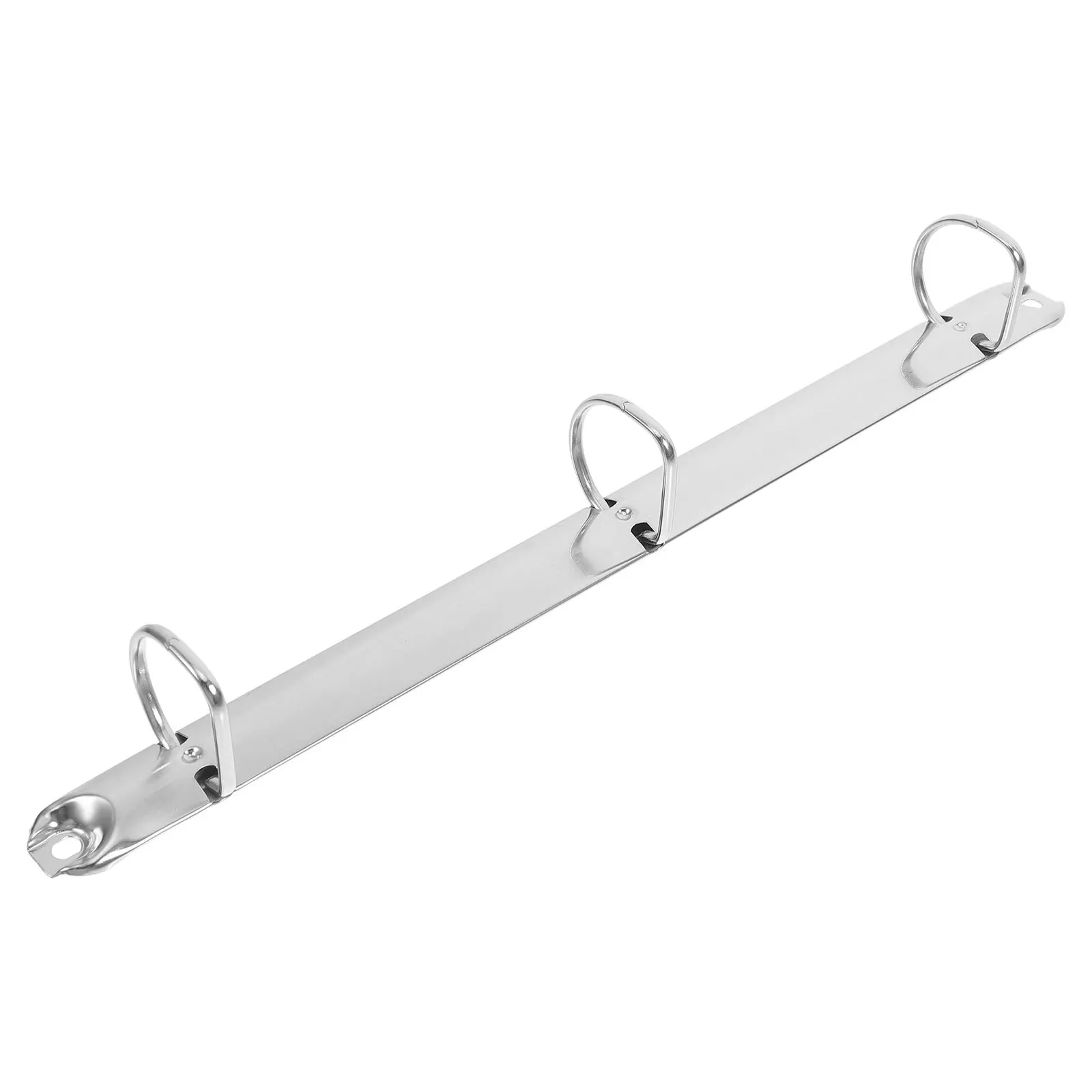 Anéis fichários portáteis de liga de zinco, mecanismo de 2 anéis, faça você mesmo, organizador de documentos elegante, planejador de projeto de estudante de negócios