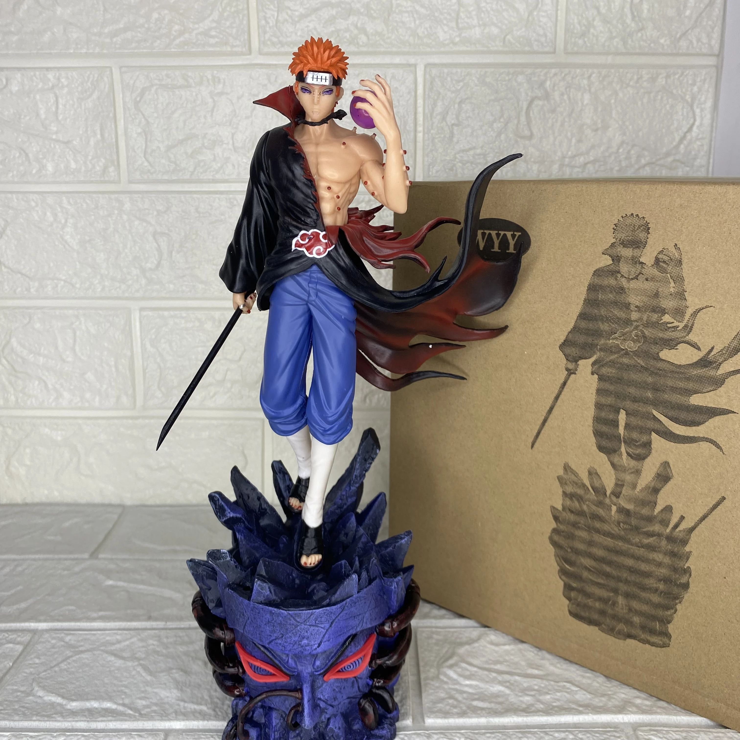 

29CM Hokage Anime Handmade Resonance Series WYY Ten Year Ninja Tendo Payne Luxury Edition Statue Doll Box Set Handmade
