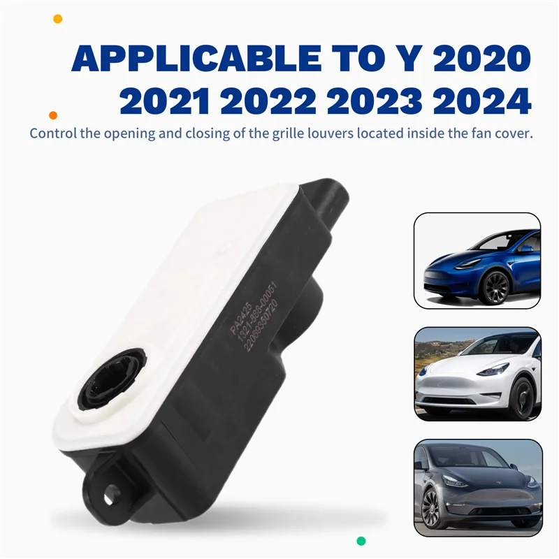 

Air Collecting Hood Motor For Tesla Model Y 3 17-23 1559787-00-B 155978700B Air Intake Grille Motor