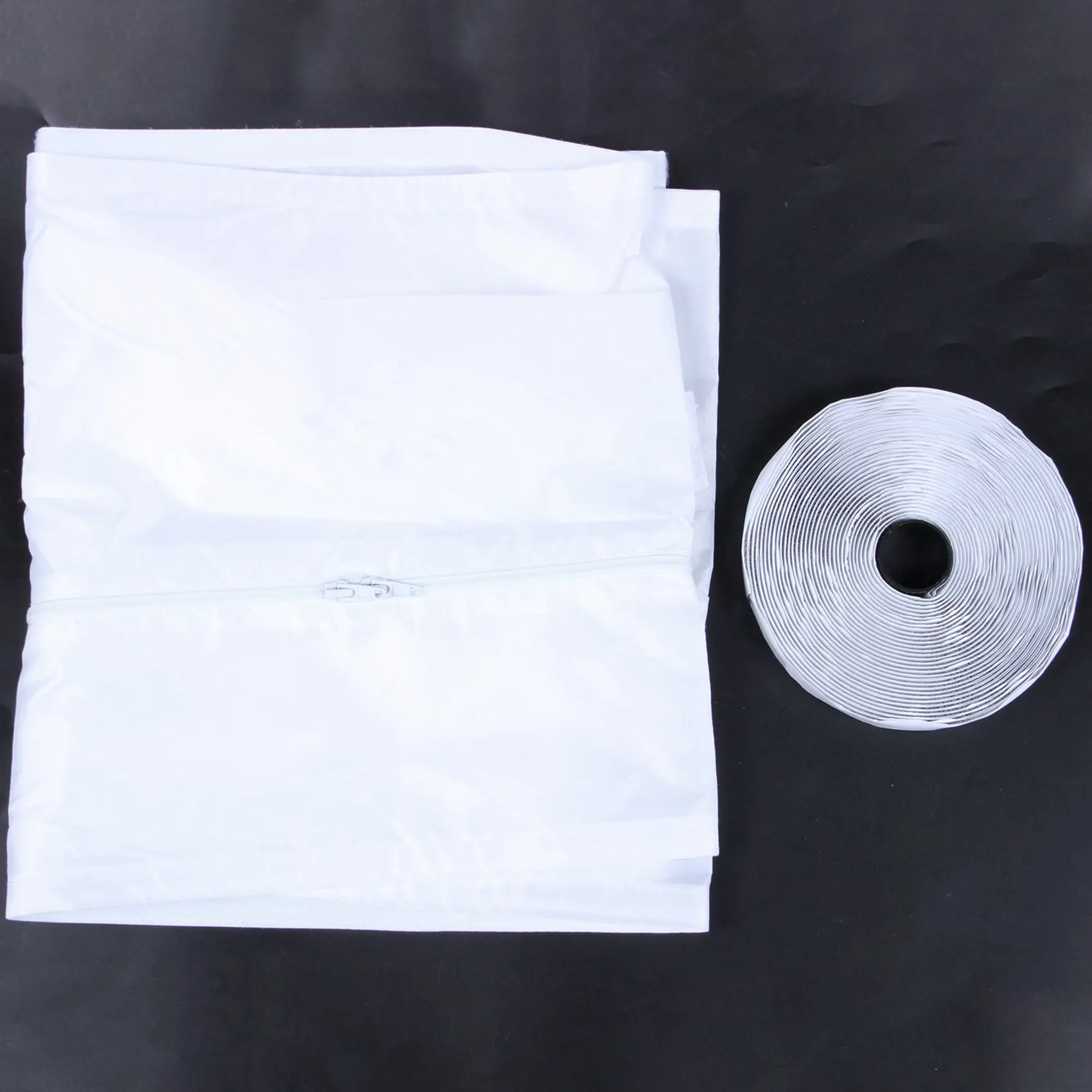 B03C-3X Airlock Window Seal For Portable Air Conditioner,400 Cm Flexible Cloth Sealing Plate Window Seal With Zip