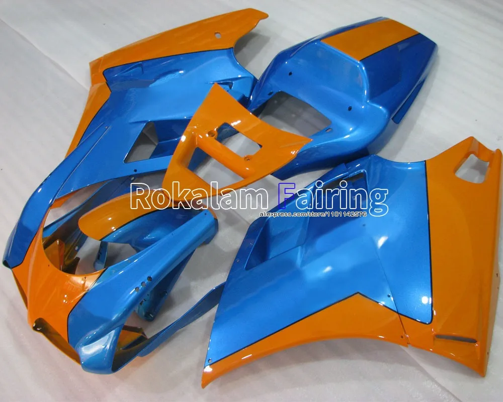 

Blue Yellow Cowling Kit For Ducati 996 748 DUCATI 748 996 1996 1997 1998 1999 2000 2001 2002 year (Injection molding)