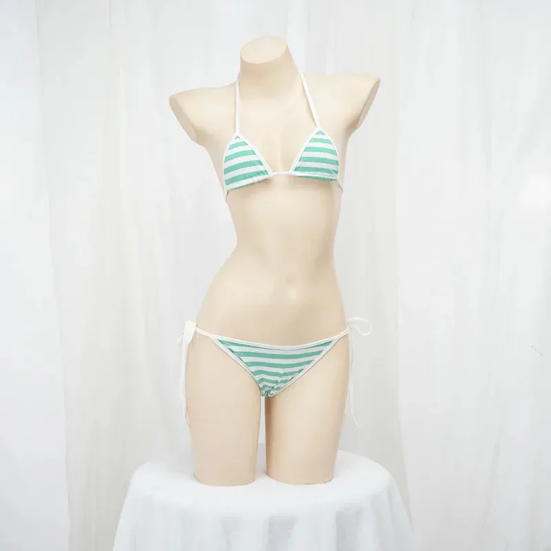 Traje de bikini de juego de Anime, camiseta, disfraz de cosplay, ropa de dormir femenina, disfraz de cosplay, lencería bonita para chica