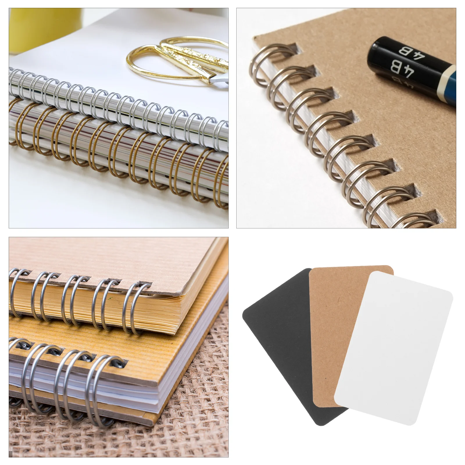 

300Pcs Blank Index Cards Smooth Writing Surface DIY Flash Cards for Studying Memory Practice Creative Card Making Kit