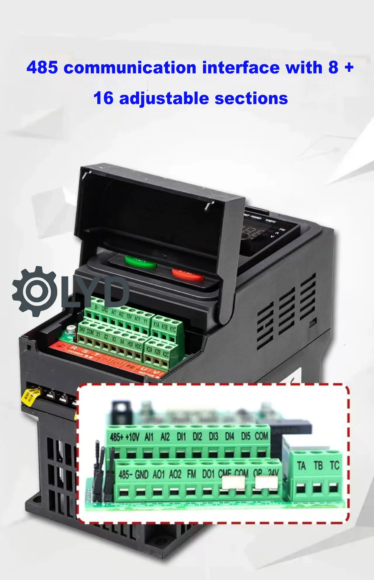 260 Series AC Drive VFD Vector Control Three Phase 0 75KW 1 5KW 2 2KW 380V