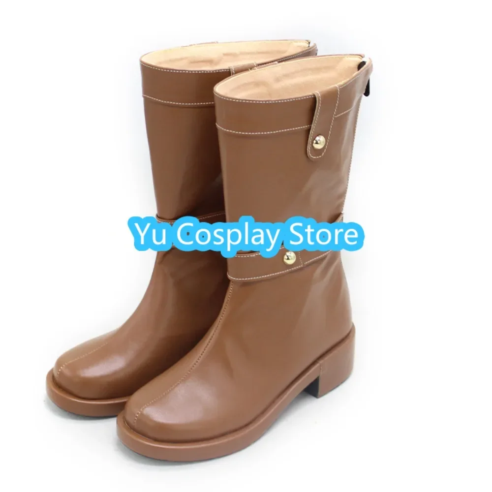 Yu Cosplay Store Frieren Beyond Journey's End Cosplay Shoes Anime Game لعب الأدوار أحذية أحذية حفلة الهالوين