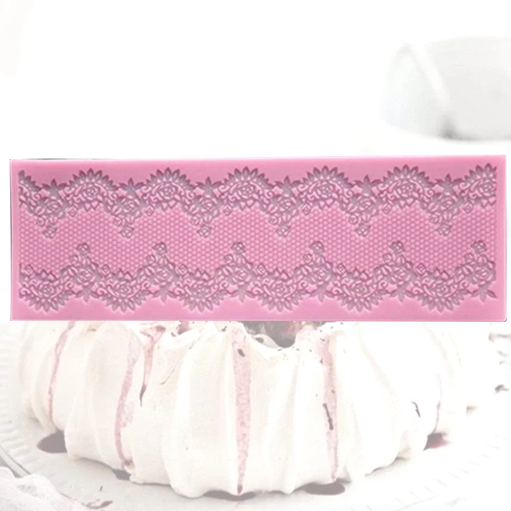 

Silicone Cake Mold Molds Baking Decorations Flower Decorating Tool Creative Rose Design Mould Fondant