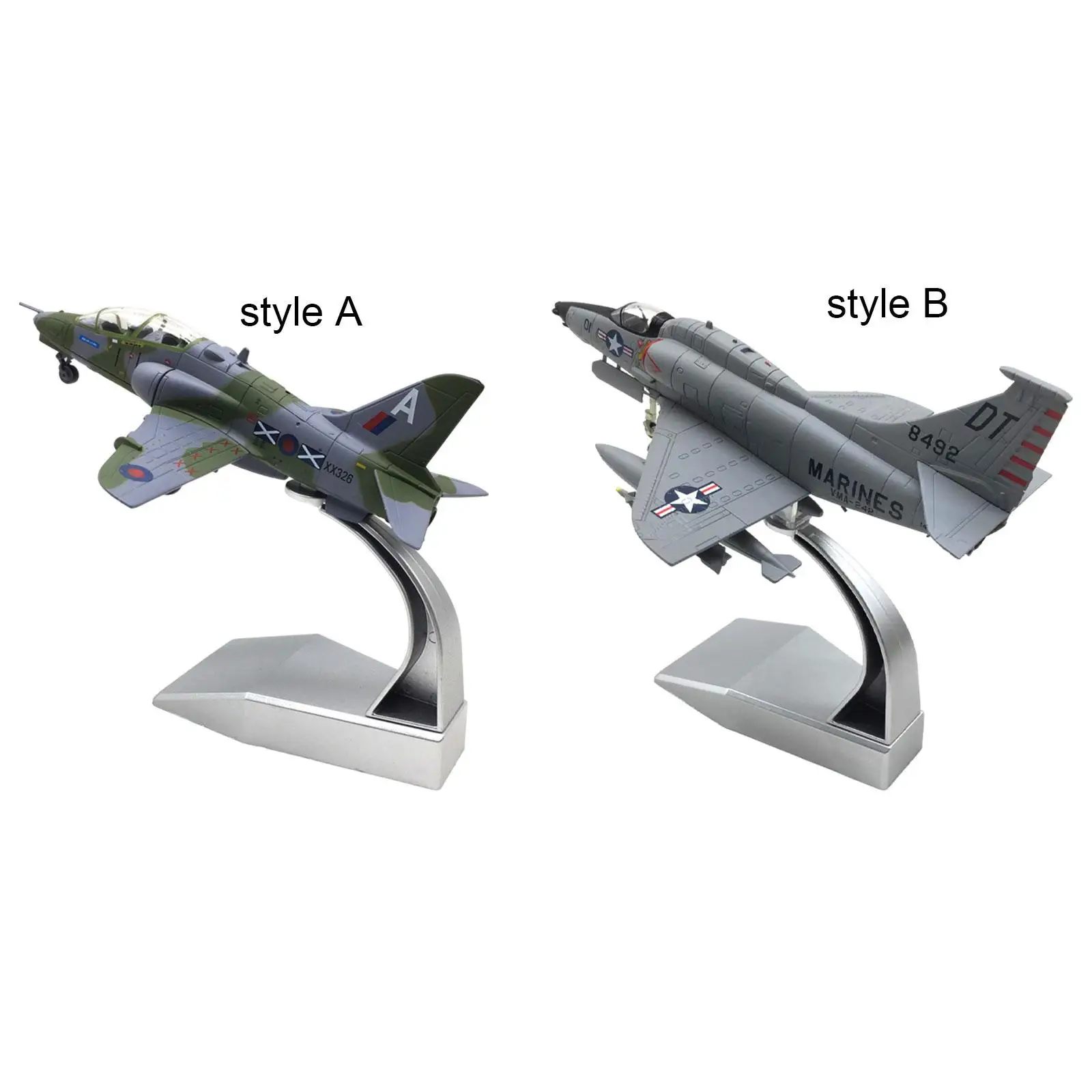 1-72-航空機モデル-頑丈なギフト用飛行機模型-リビングルームの棚や寝室に最適