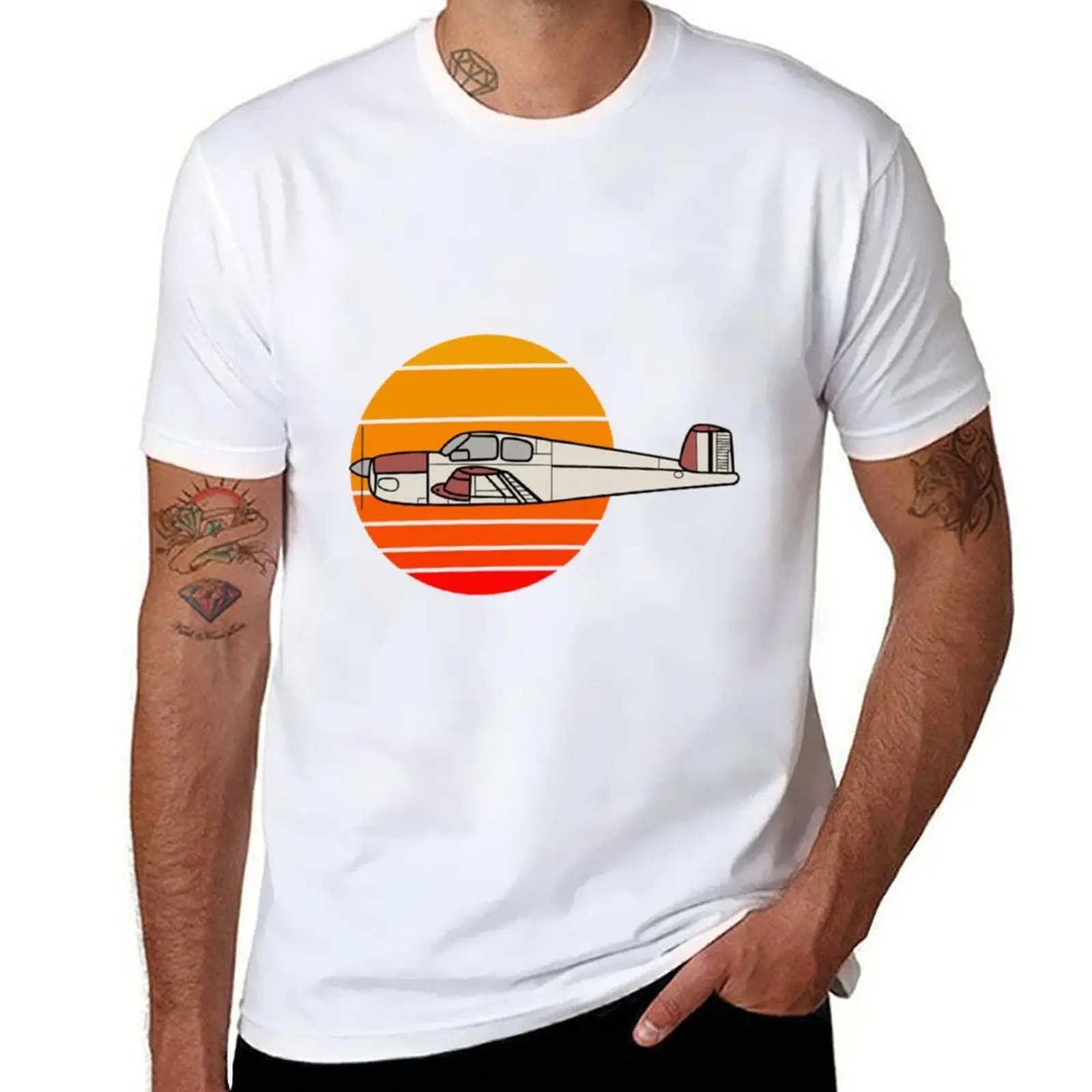 

V-Tail Bonanza in the Sun| Perfect Gift T-Shirt t shirts for man cotton soft man t shirt heavy cotton T-Shirt