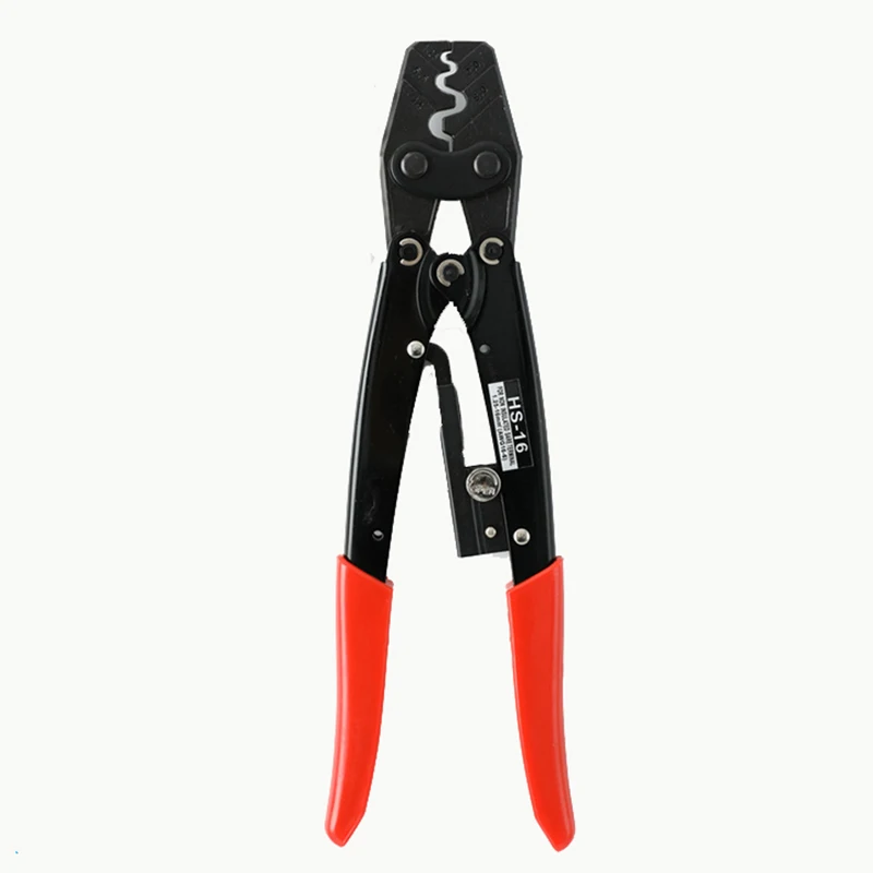 HS-16 Crimping Pliers Lugs Battery Terminals Butt Crimper  Bare Terminal Wire Tool Cutter 1.25-16 .Sq for RNB SNB SC C45