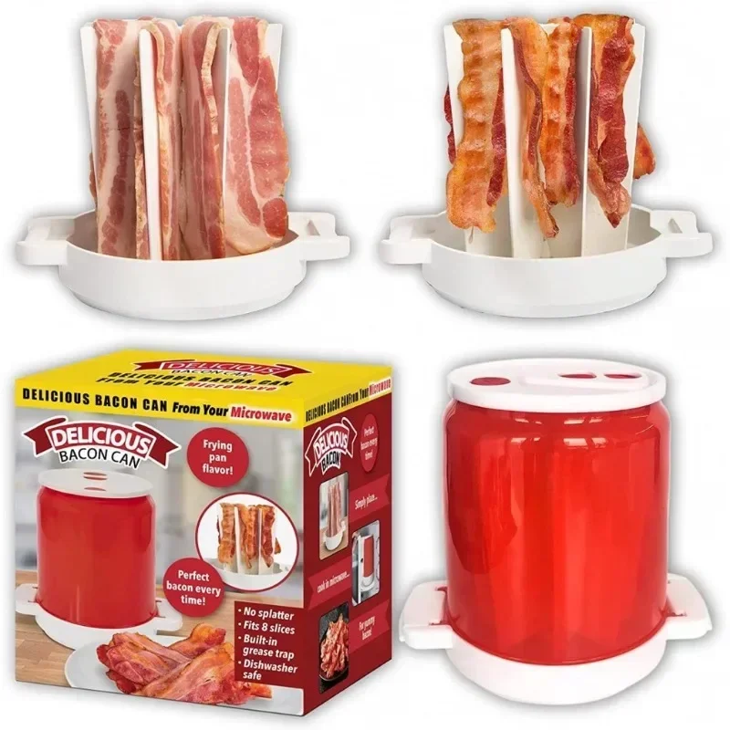 New Barbecue Rack Microwave Oven Barbecue Bacon Plastic Barbecue Rack Bacon Rack Home Kitchen Tools