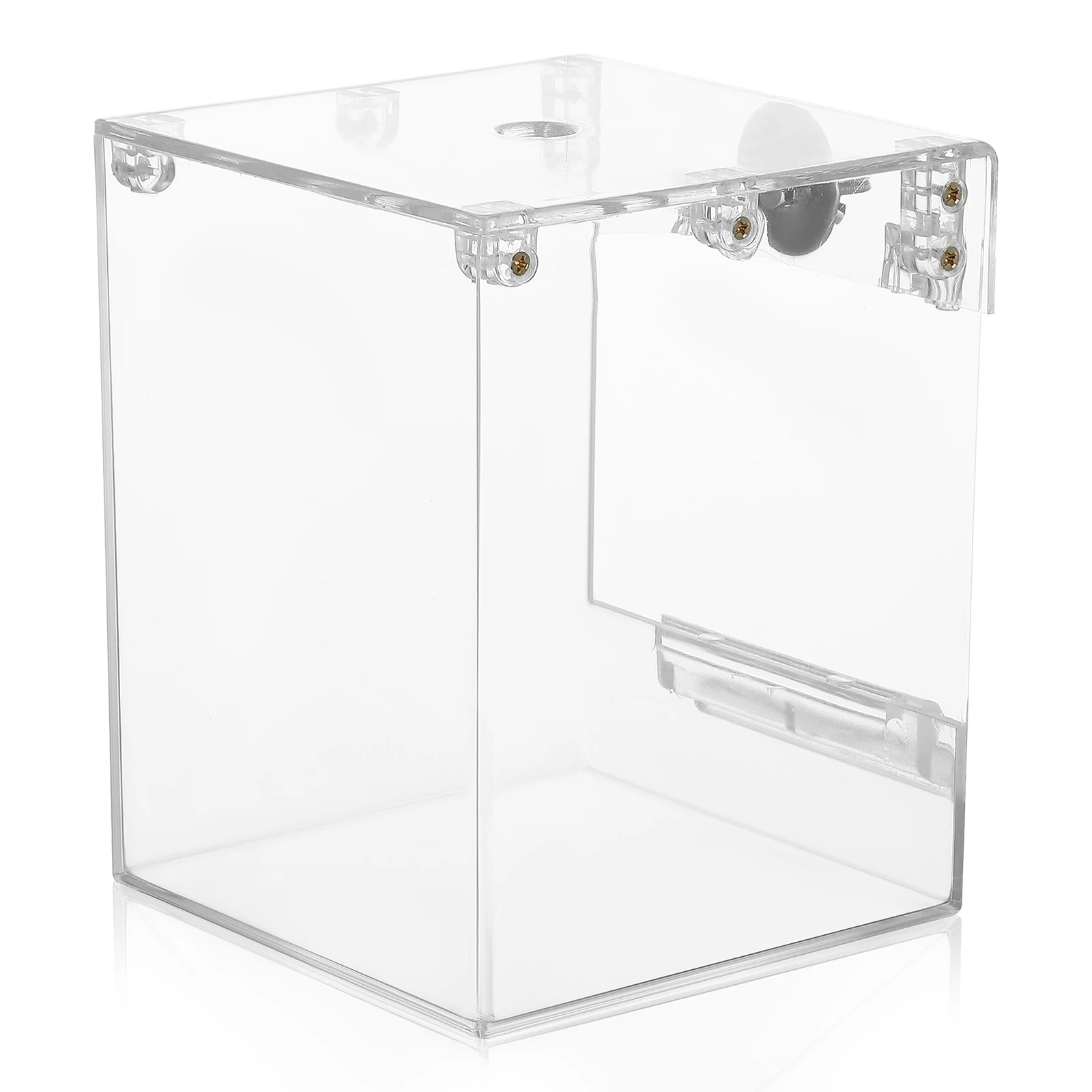 

Parrot Bath Box Bird Cage Acrylic Parakeet Baths Accessories Space Saving Design Waterproof Multifunctional Pet Bathtub