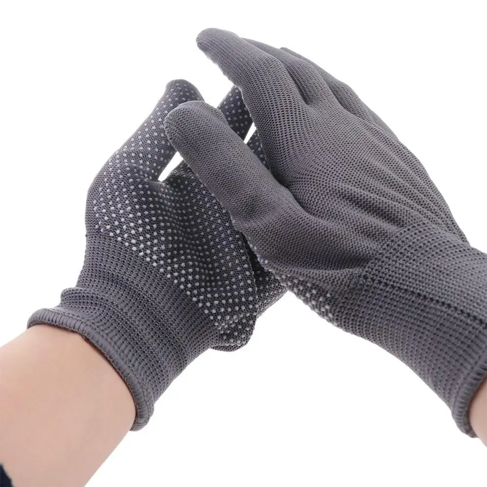5Pair Safety Work Gloves Non-slip Breathable Labor Protection Gloves Wear-Resistant Anti-Fouling Riding Mittens Builders