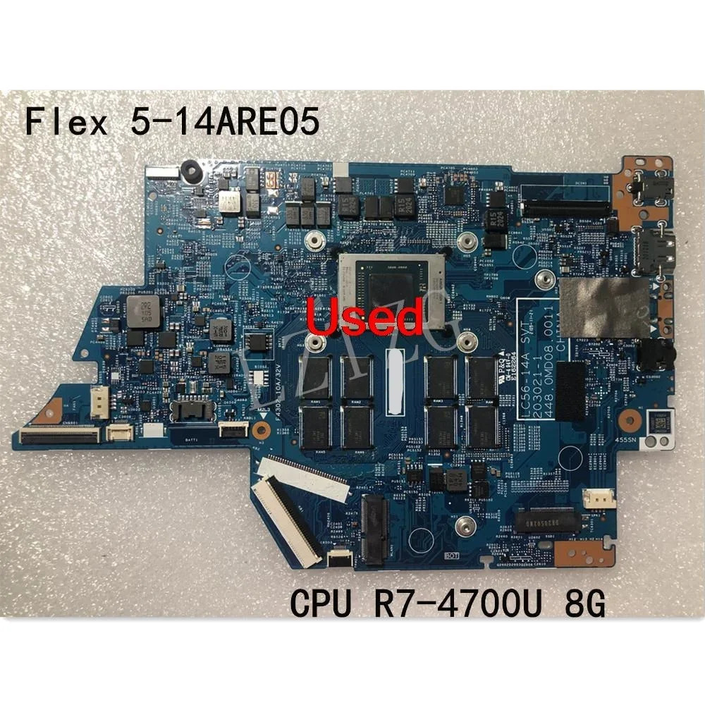 

Используется для Lenovo ideapad Flex 5-14ARE05, материнская плата для ноутбука, процессор R7-4700U UMA 8G FRU 5B20S44390