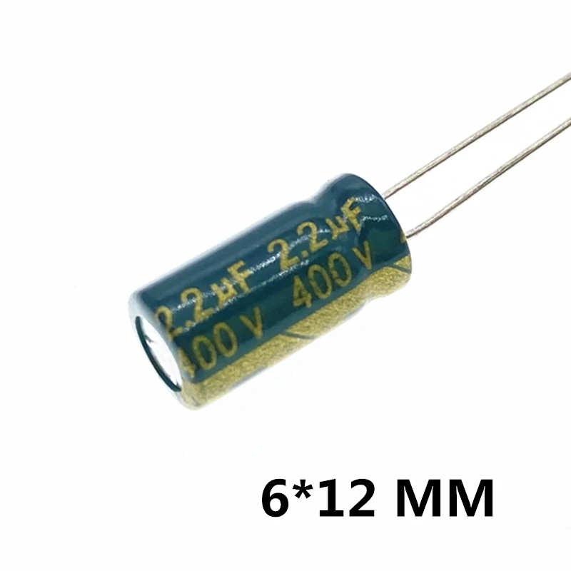 High Frequency Electrolytic Capacitor 400V 20% 400V 2.2UF 3.3UF 4.7UF 6.8UF 8.2UF 47UF 68UF 82UF 100UF 120UF 150UF