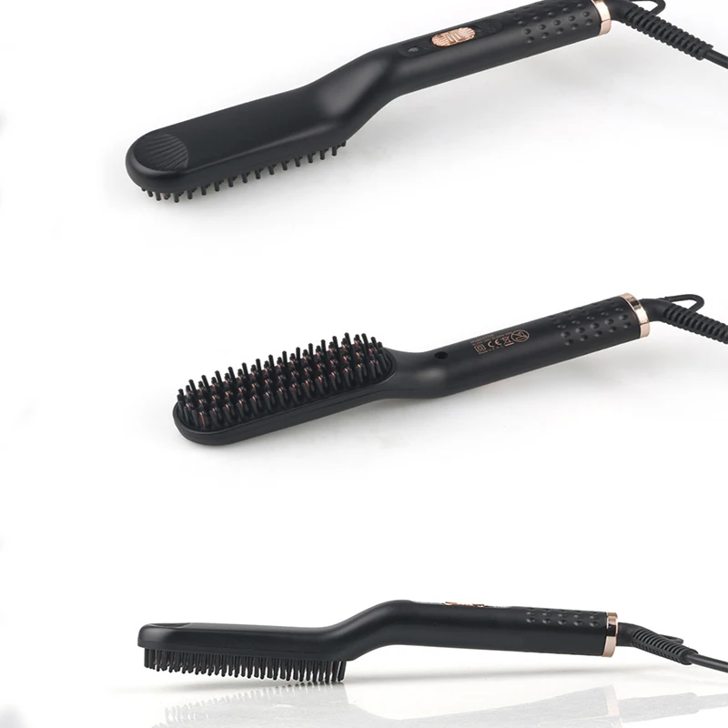 Best-selling hair straightener for men - professional beard hair straightening brush, beauty hot comb for beard straightening 6