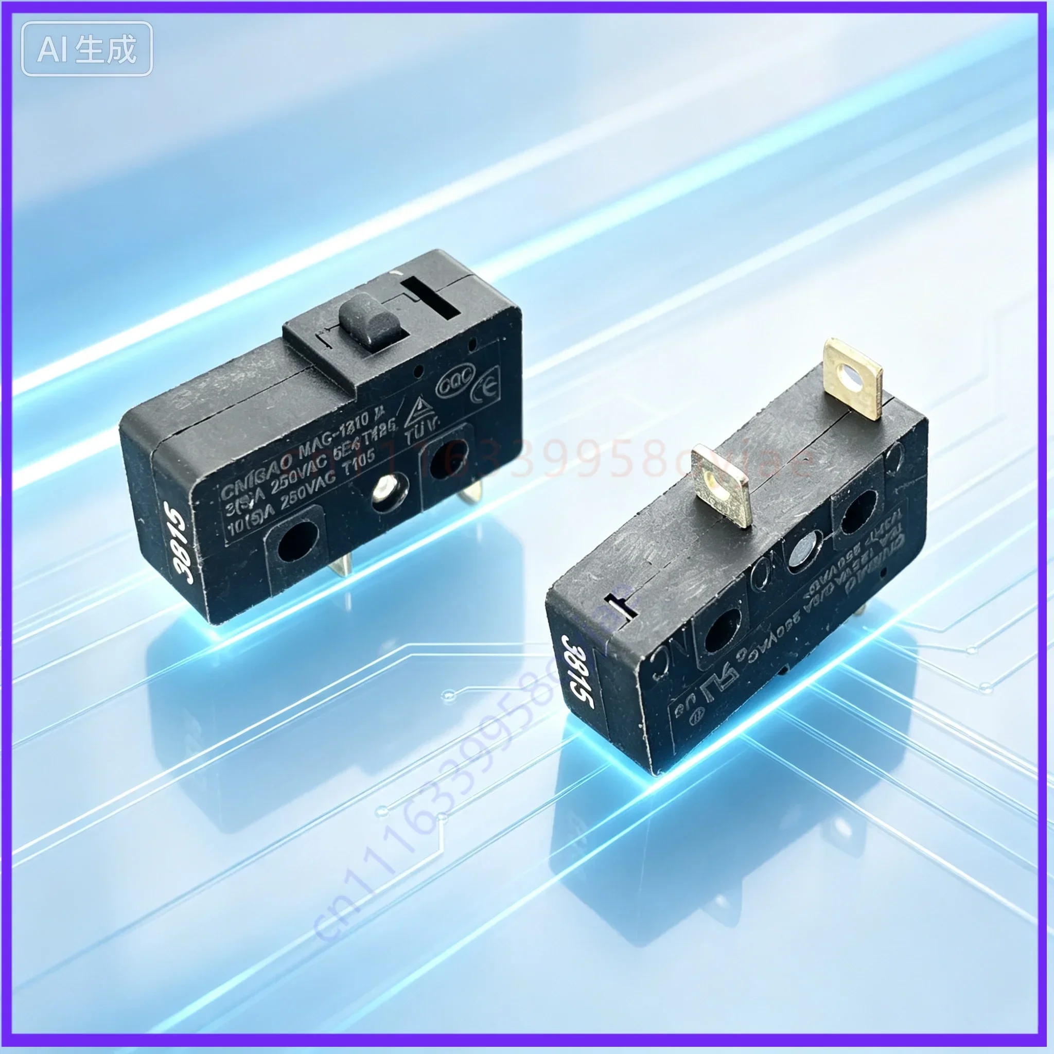 Heavy-duty MAC-1210 Micro Switch 2Pin 10A Limit Tact Button for CNIBAO  10pcs