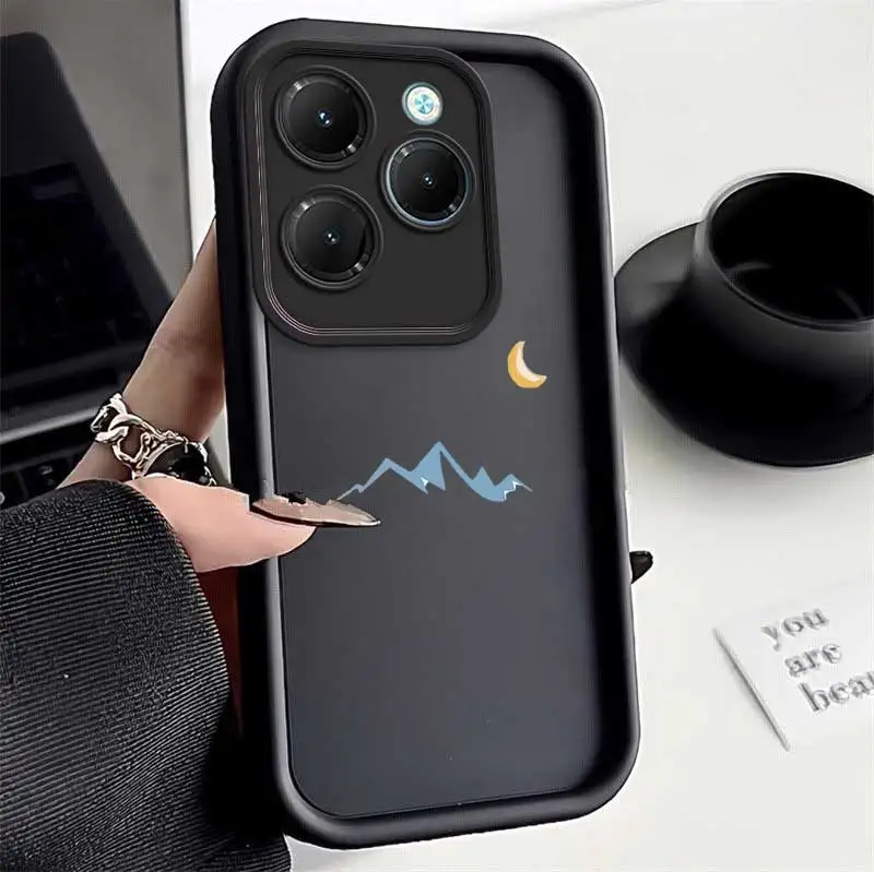 Hot40 Morning Sun Sky Eye Ladder Phone Case For Infinix Hot 30i 30 30Play 20 20S 20i 12 11Play 10 9 8 Smart 8 7 6 Cover