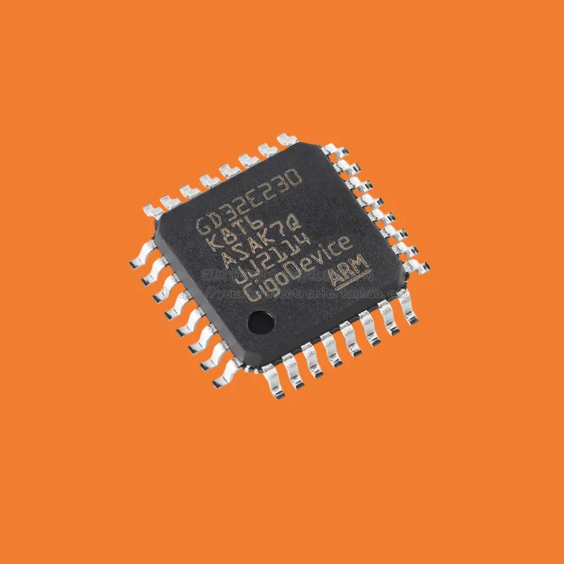 10pcs/Original GD32E230K8T6 LQFP-32 ARM Cortex-M23 32-bit microcontroller MCU chip