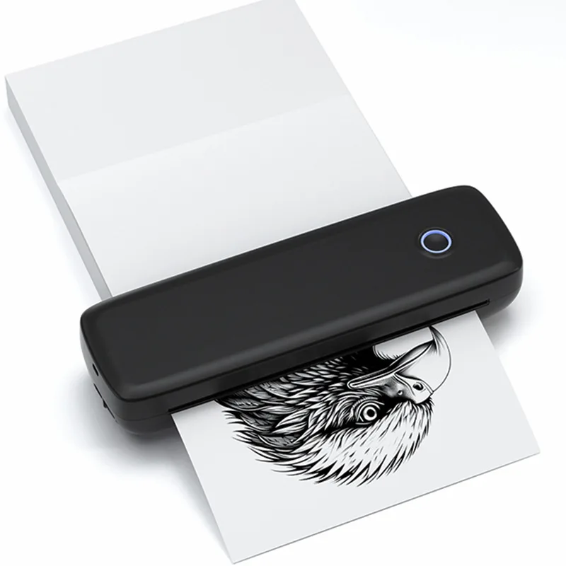 Portable Printer Home Small A4 Student Mini Bluetooth Portable Office Document Thermal Inkless Printer