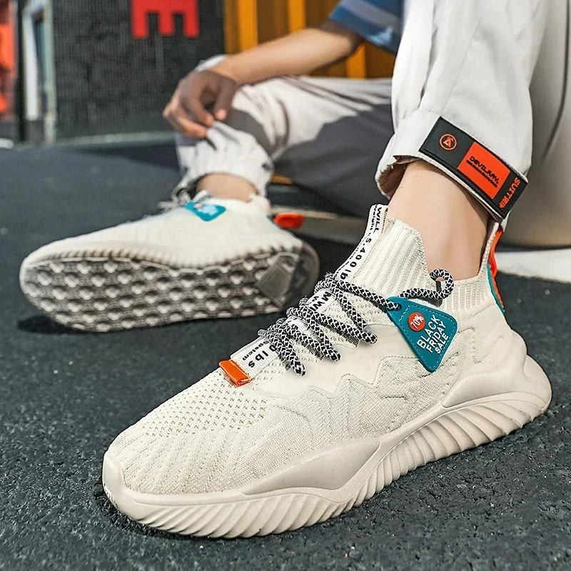 

Trend Men's Sneakers Summer Mesh Casual Shoe High Quality Ventilate Running Shoes for Man Comfort Walking Shoe Zapatillas Hombre