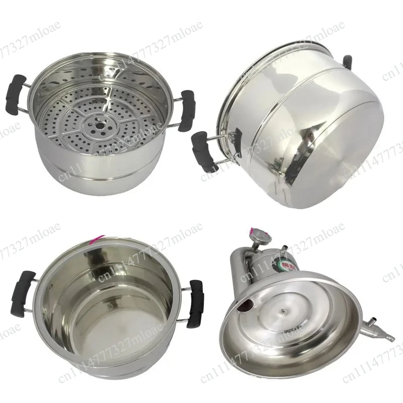Stainless steel 10-liter household still brewing equipment, alcohol still, laurel wine high quality