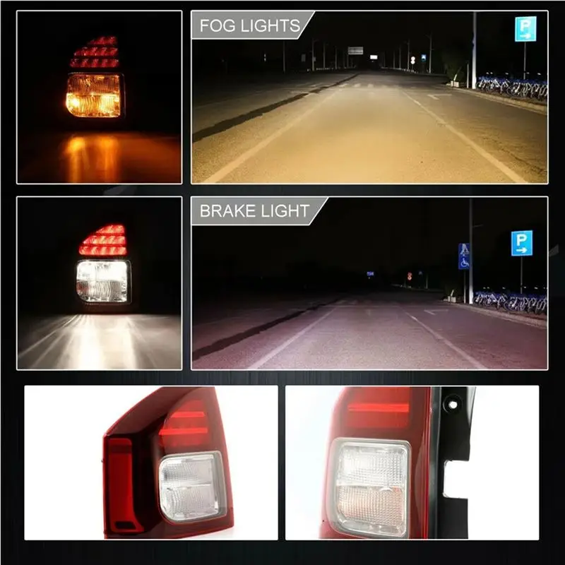ABHX-Car الذيل ضوء الفرامل مصباح إشارة الجمعية لسيارة جيب كومباس 2014-2017