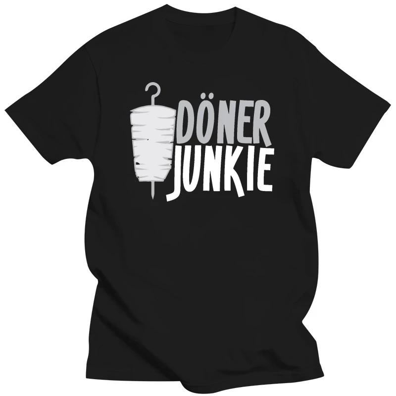 Doner Kebab Junkie Doner Man Turk T Shirt Normal New Style S-Xxxl Create Short Sleeve Spring Autumn Family Sunlight Shirt