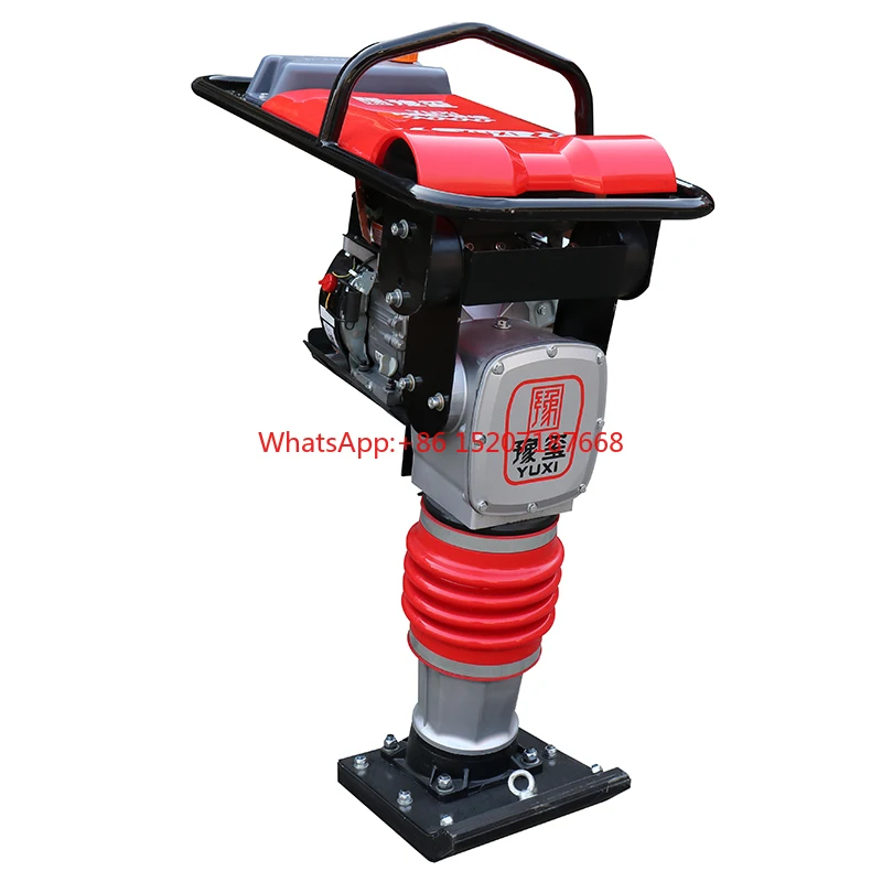 6.5HP Gasoline Tamping Impact Rammer High Performance Outdoor Construction Tool