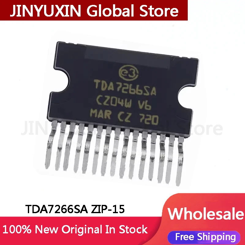 5-10Pcs TDA7266SA TDA7266 ZIP-15 IC Chip in stock Wholesale