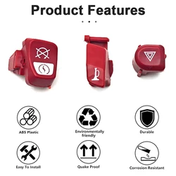 For BMW K1300S K1300R G650GS C650GT C600 C650 Sport K1600GT/GTL K1600B C400GT R NineT Motorcycle Switch Button Cover Accessories