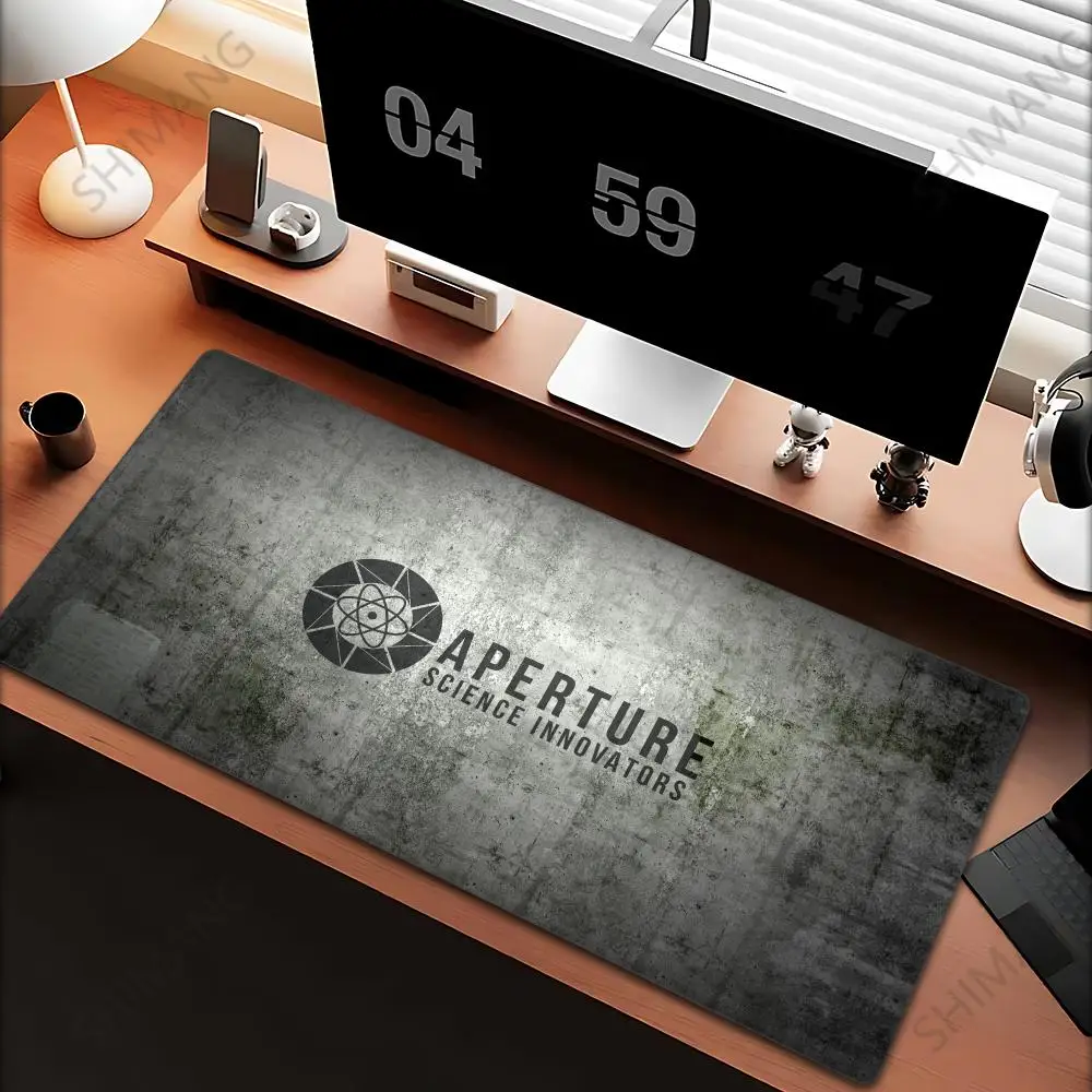 

portal 2 mouse pad gamer 3d 900x300x3mm notbook mouse mat gaming mousepad large wrist rest pad mouse PC desk padmouse mats