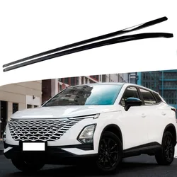 Black Aluminum Roof Rack Fits for Chery omoda C5 2023 2024 Flush Carrier Rails 3M adhesive