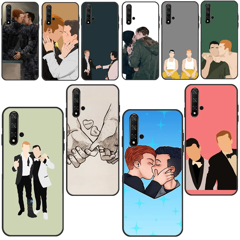 Gallavich Pride Love Ian Shameless Case For Huawei P30 Lite P20 P40 Pro Nova 5T P Smart Z 2019 2021 Honor 10 Lite 8X 9X Cover