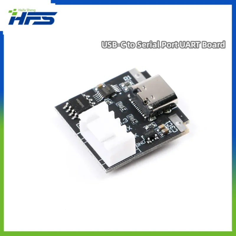 

USB-C to Serial Port UART Board Module Isolated USB to TTL Module 3.3V TYPE-C Download Cable Upgrade Brush Industrial