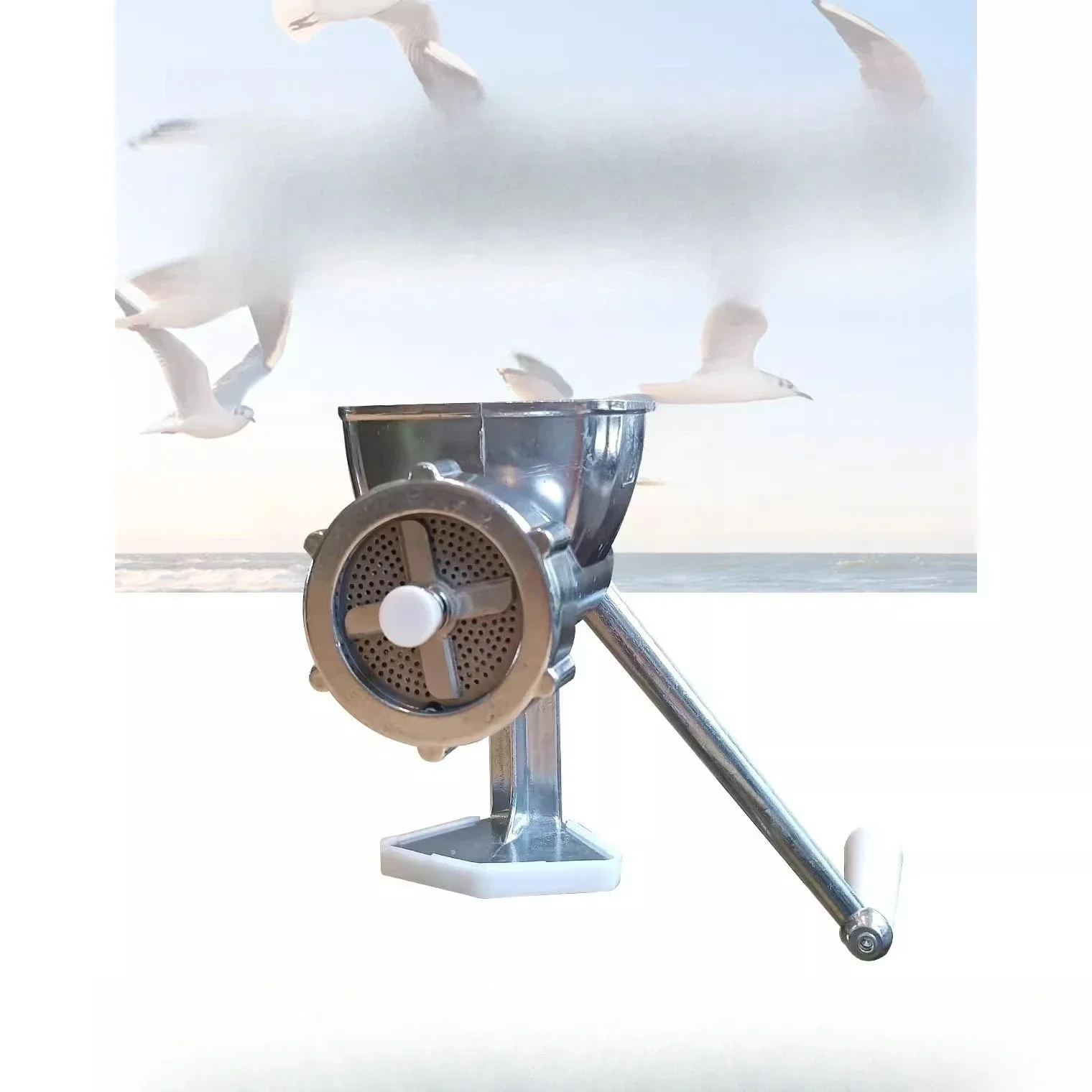 

Small household manual granulator fish chicken dog food granulator hand granulator