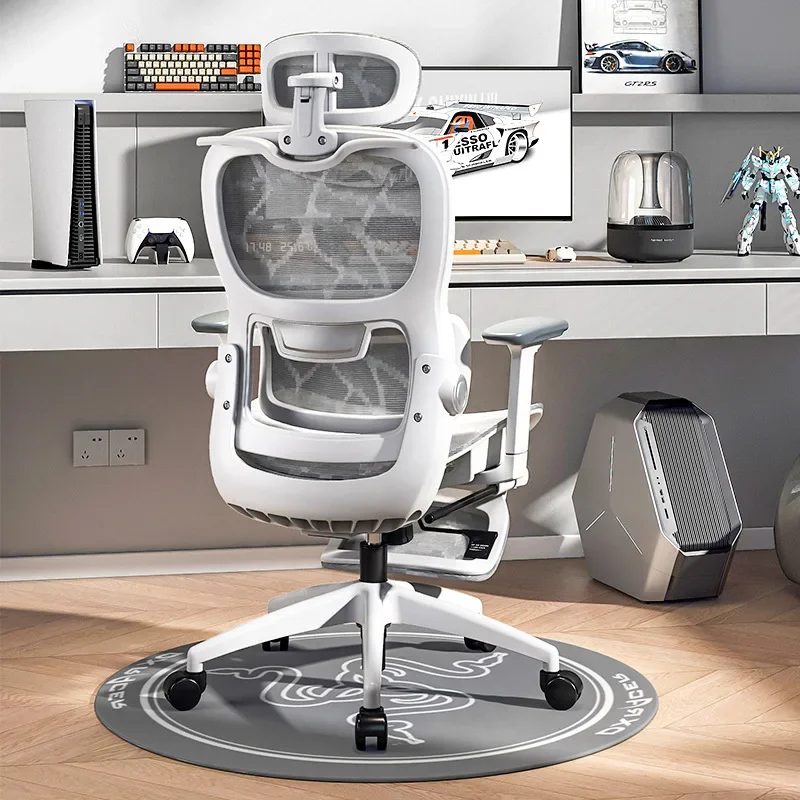 Cadeira de Escritório, Cadeira para Computador, Cadeira Reclinável, Cadeira Ergonômica para Soneca, Cadeira Giratória de Escritório, Cadeira Gamer