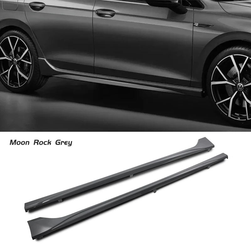 

R-Sport Style Universal Side Skirt Lip Extension for VW Golf 8 MK8 GTI / R-Line Pro 2021–2023 – Body Kit Accessory