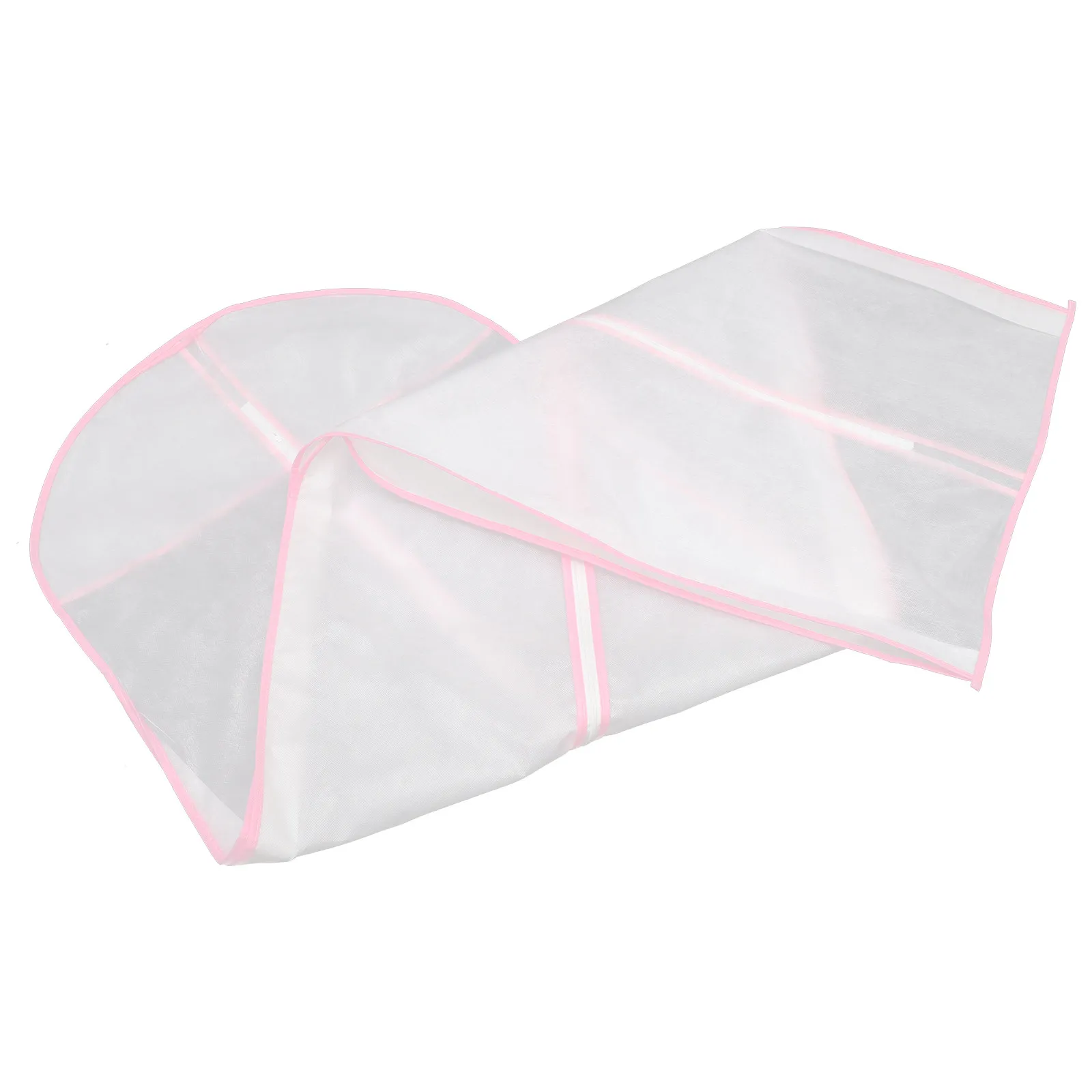 Funda Protectora Transpirable para Vestido de Novia, Funda de Tela Organdie No Tejida para Guardar Vestidos de Dama de Honor