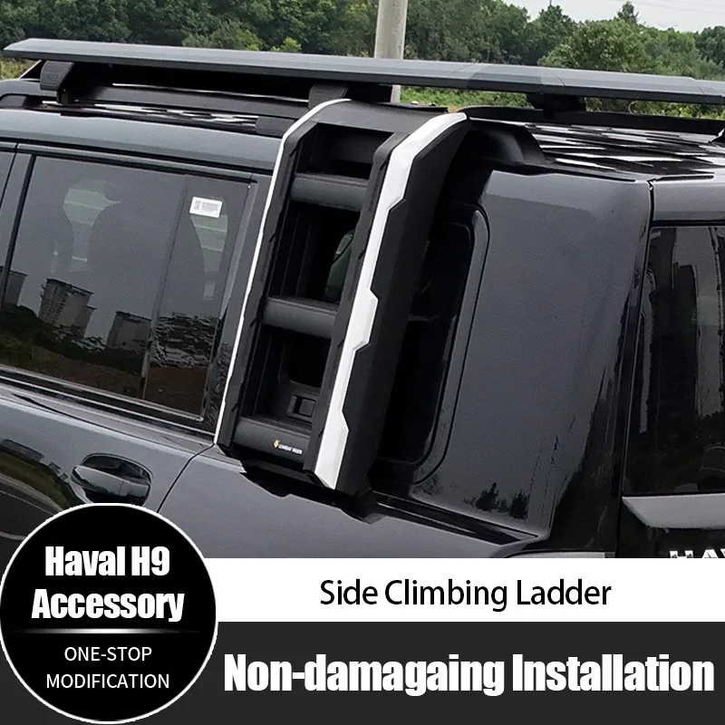 

For Second-generation Haval H9 Foldable Side Climbing Ladder High-Quality Climbing Ladder Haval H9 Modified Accessories