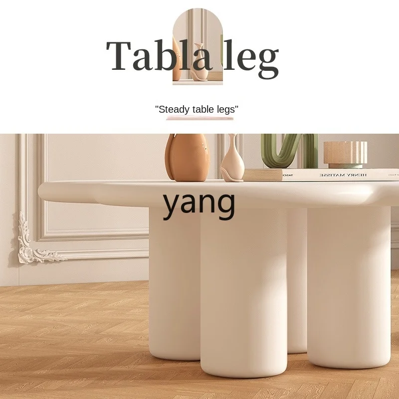 CX light luxury modern cream style simple side few living room household small apartment special-shaped table petal combination