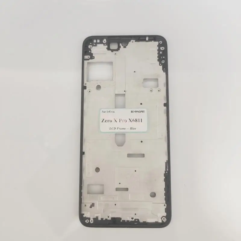 Top LCD Frame Front Housing Cover Chassis Bezel For infinix Zero X Pro X6811 Front Case