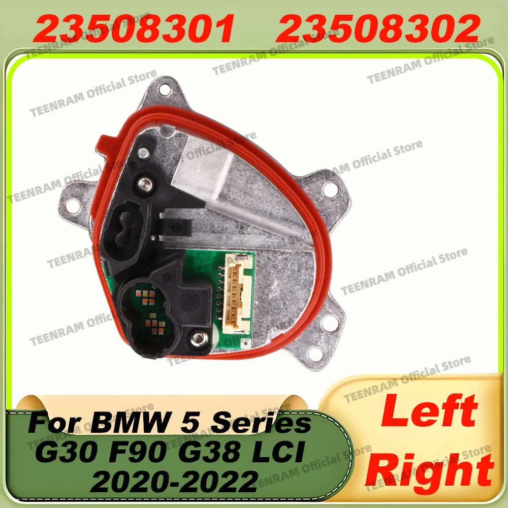 

1x LED Turn Signal Light Module Control Unit Left / Right 23508301 23508302 For BMW 5 Series G30 F90 G38 LCI 2020 2021 2022