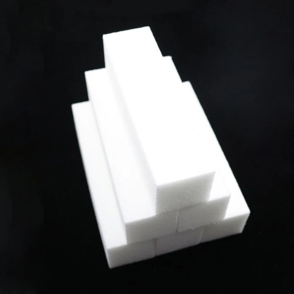 

Nail Polishing Block Sponge File for Manicure Pedicure Tofu Cubes Sanding Lightweight Washable All-sided Nail Buffer Design