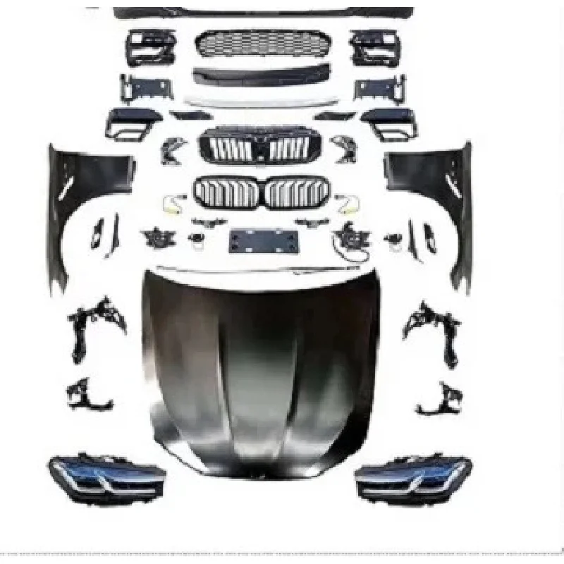 

High Quality Car Body Kit for 5 Series F10 Upgrade to M5 Model Include Front Bumper Assembly Grille Fender Headlight 2018- -
