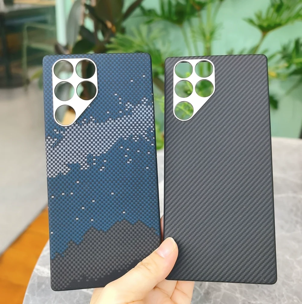 ل Red Magic 11pro جراب هاتف محمول ألياف الكربون 11pro + زائد ضوء رقيقة المغناطيسي العارية المعادن الراقية الأعمال الغطاء الصلب