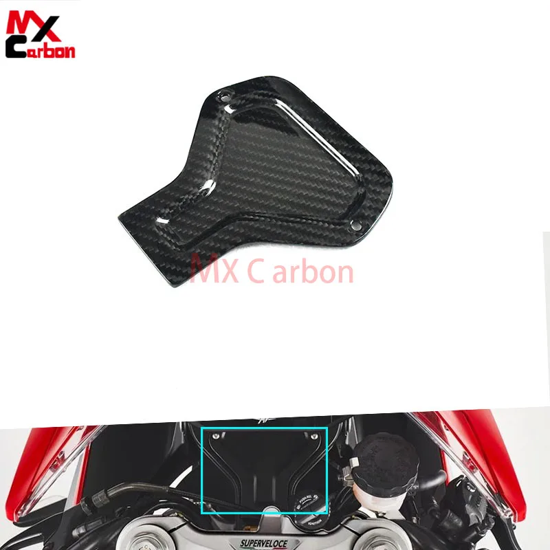 

Motorcycle Accessories for MV Agusta SuperVeloce 800 2020 2021 2022 100% Carbon Fiber Frontal Panel