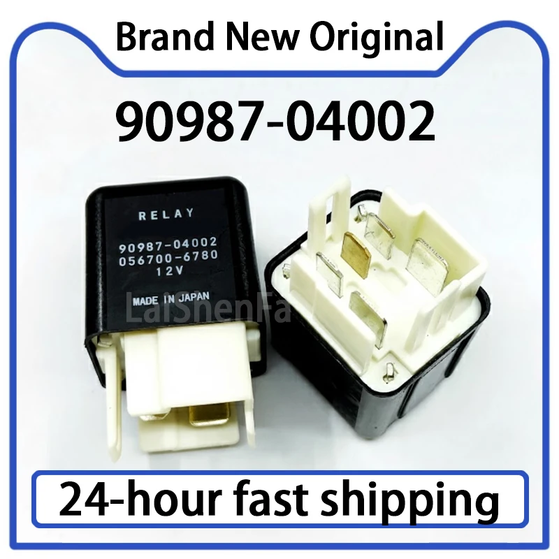 1 قطعة 90987-04002 056700-6780 مرحل السيارة 5 دبوس 12 فولت المخزون الأصلي