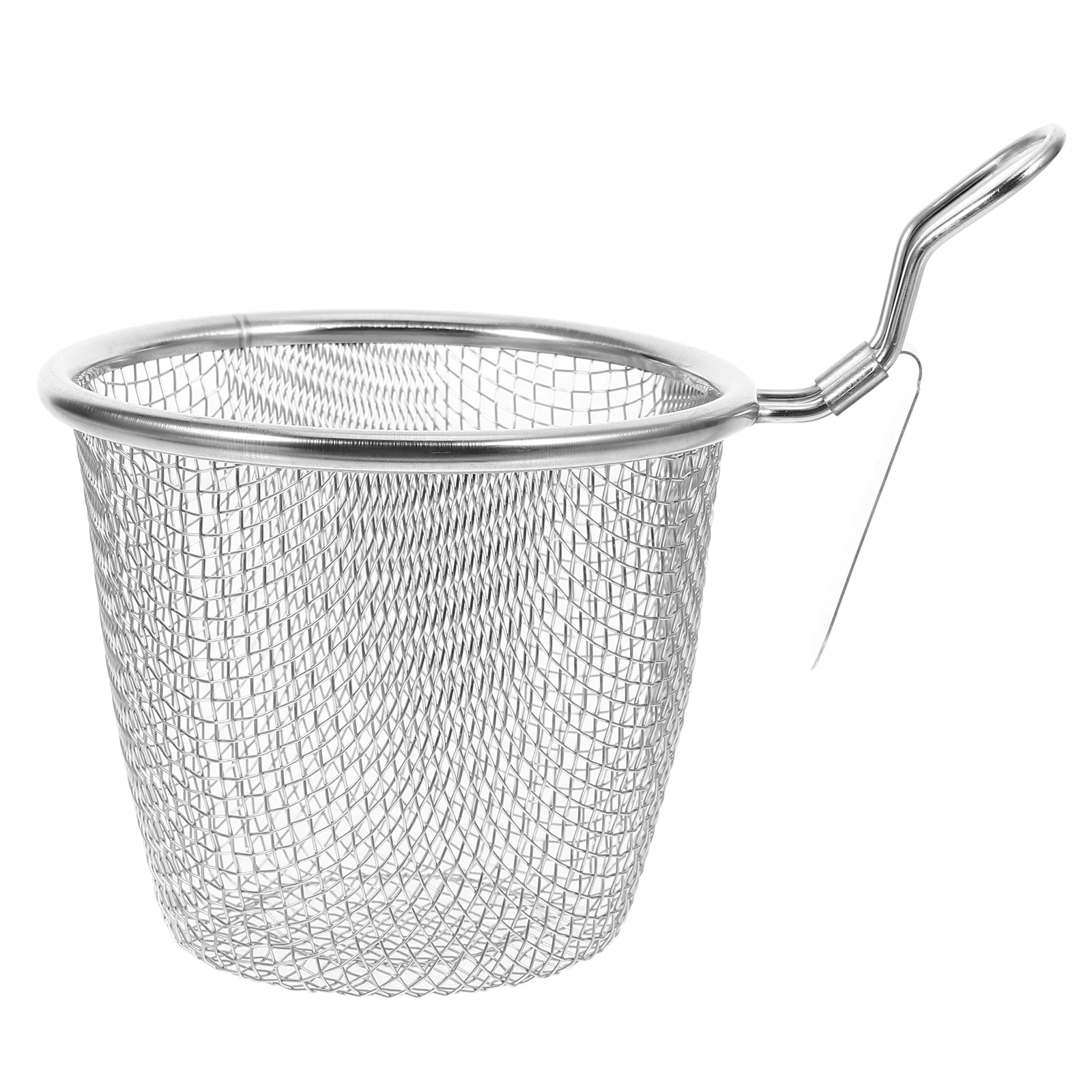 

Fruit Scalding Basket Spaghetti Household Mesh Strainer Silver Convenient Dad Food