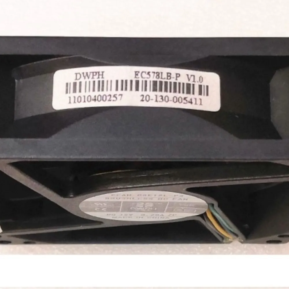 80mm Fan EFAH-08E12L-P4 4-Wire PWM Cooling Fan, Hydraulic Bearing, 12V 0.20A, Speed Range 800-2600 RPM