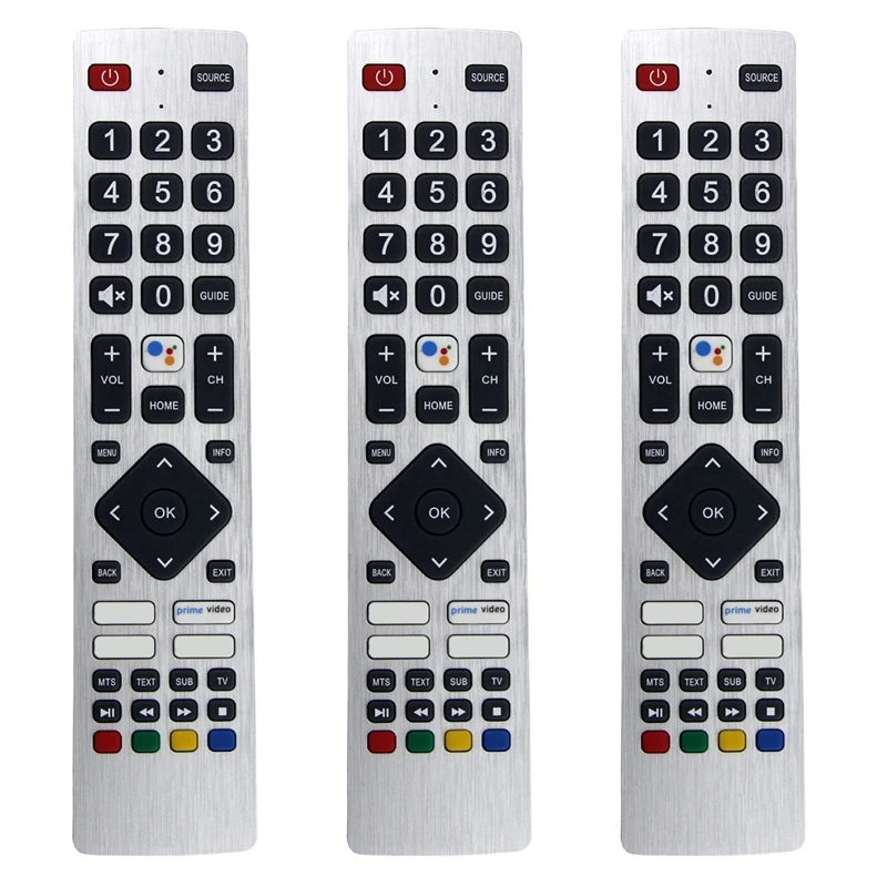 Smart-3X RMC0133 Remote Control Replace For Sharp TV Remote Control Free Setup